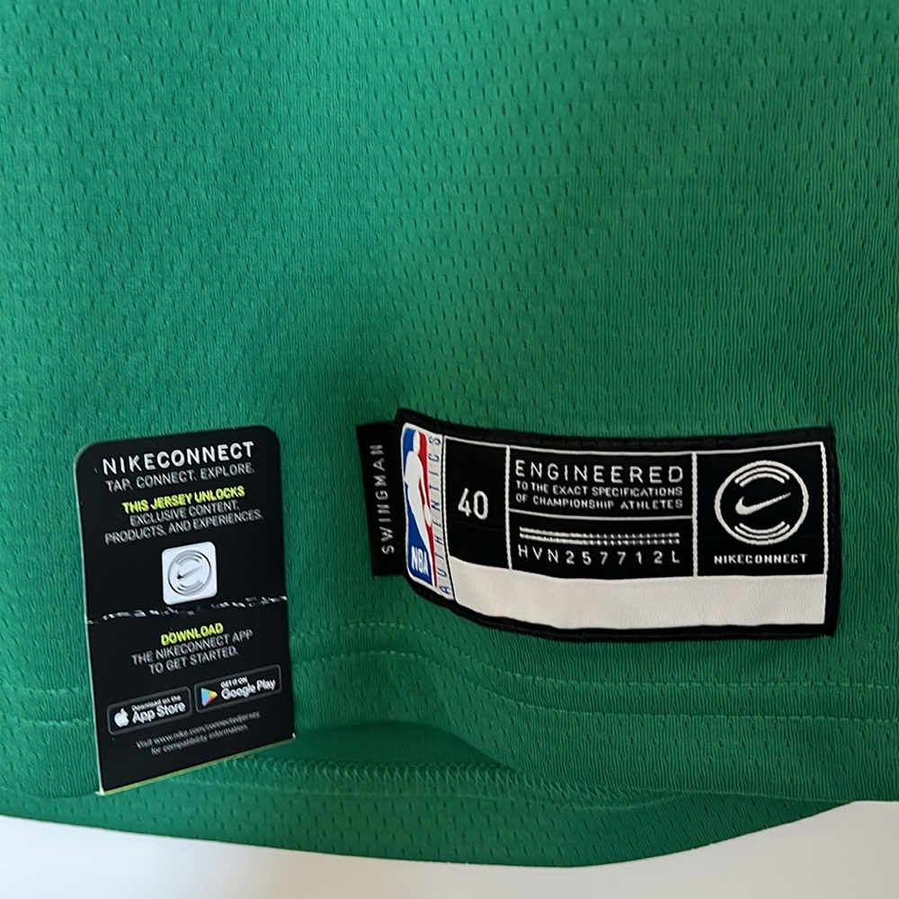 New Nike NBA Boston Celtic All-Star Jersey Men’s Small - Picture 3 of 5